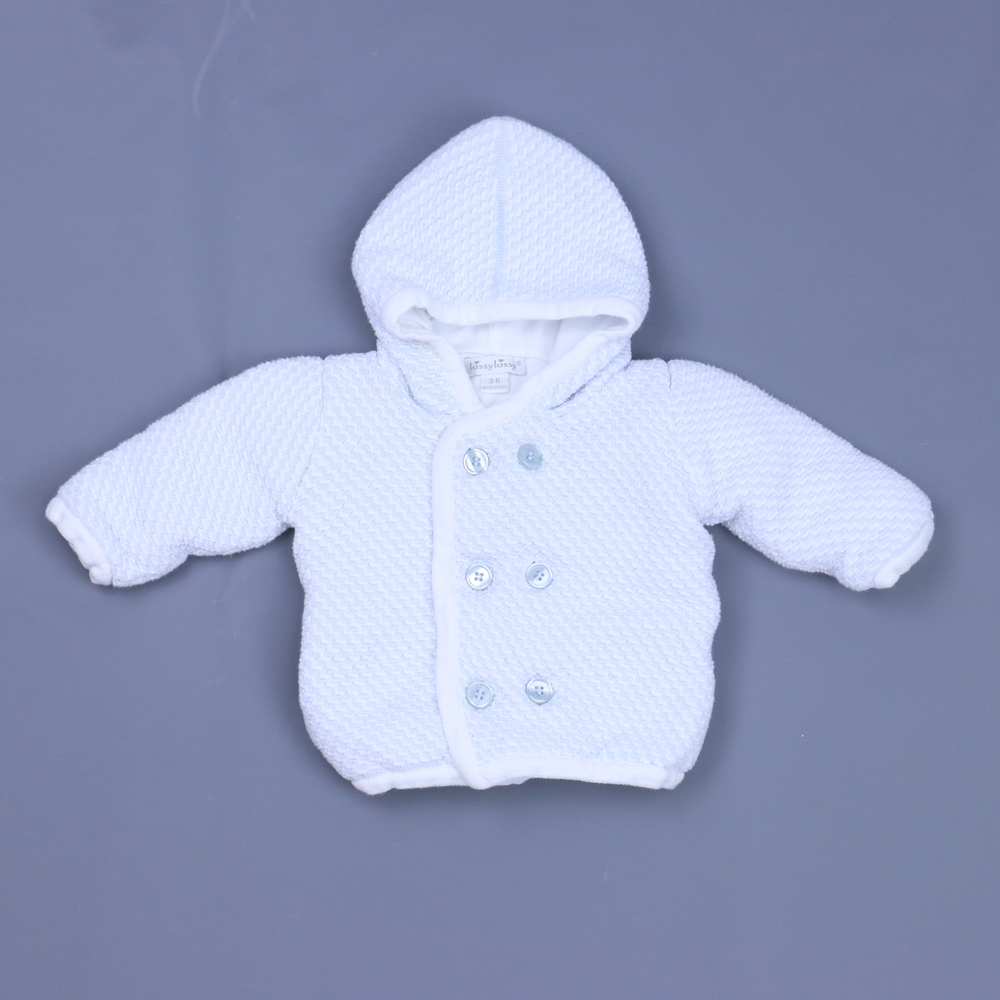 Kissy Kissy Boys Light Blue Cardigan size: 3-6 Months